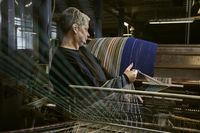 Tweedmill - Produktion Random Recycled Plaids - British Made